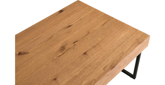 COUCHTISCH in Holz, Holzwerkstoff 100/65/42 cm  - Eichefarben/Schwarz, Design, Holz/Holzwerkstoff (100/65/42cm) - Carryhome