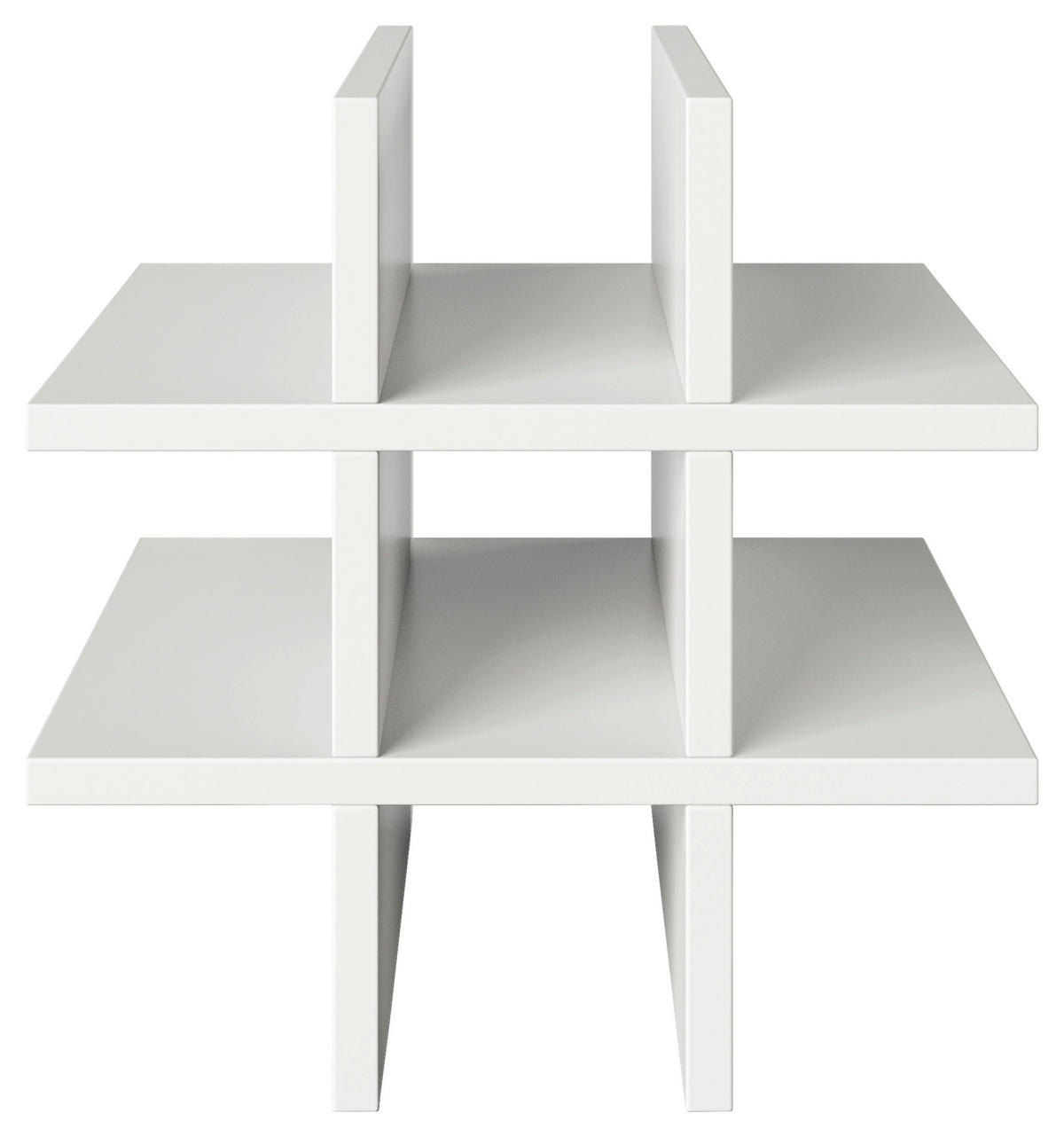 REGALEINSATZ - Weiß, Basics, Holzwerkstoff (34/34/33,4cm) - MID.YOU