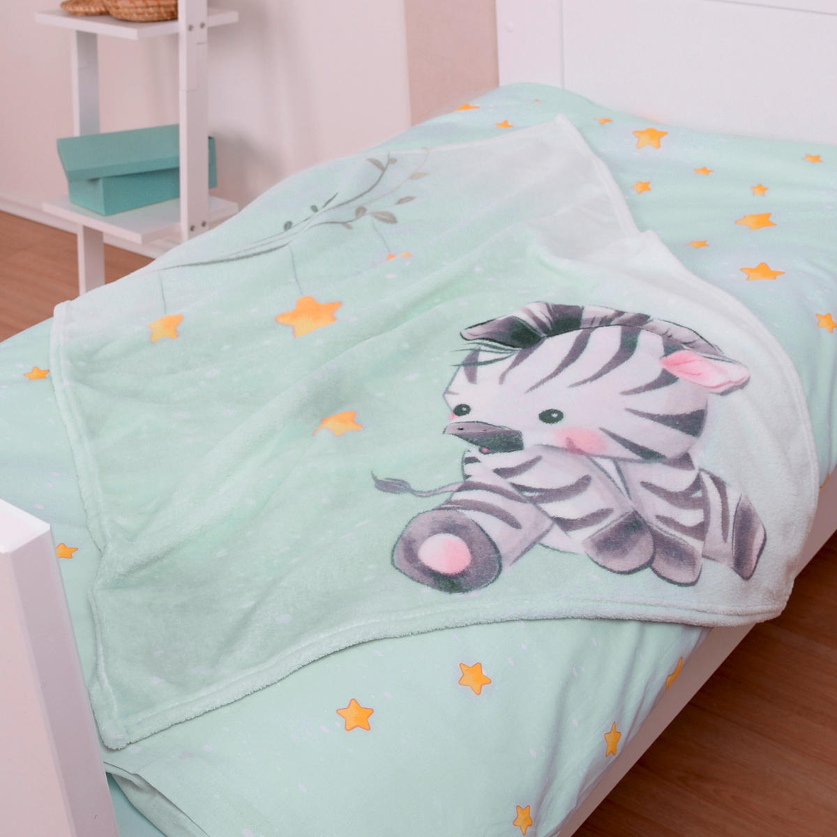 BABYDECKE 75/100 cm  - Multicolor/Weiß, Basics, Textil (75/100cm) - Herding