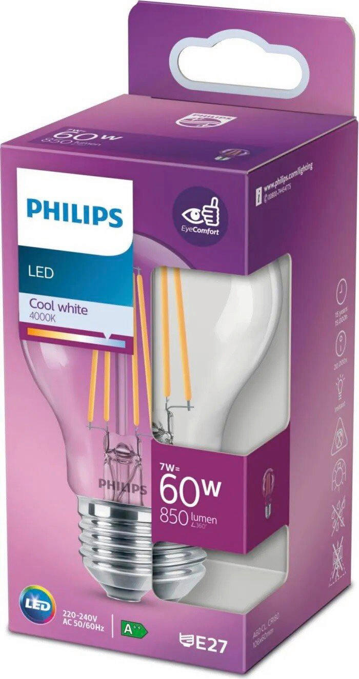 LED SIJALICA - Osnovno, plastika (1,1/6/6cm) - Philips
