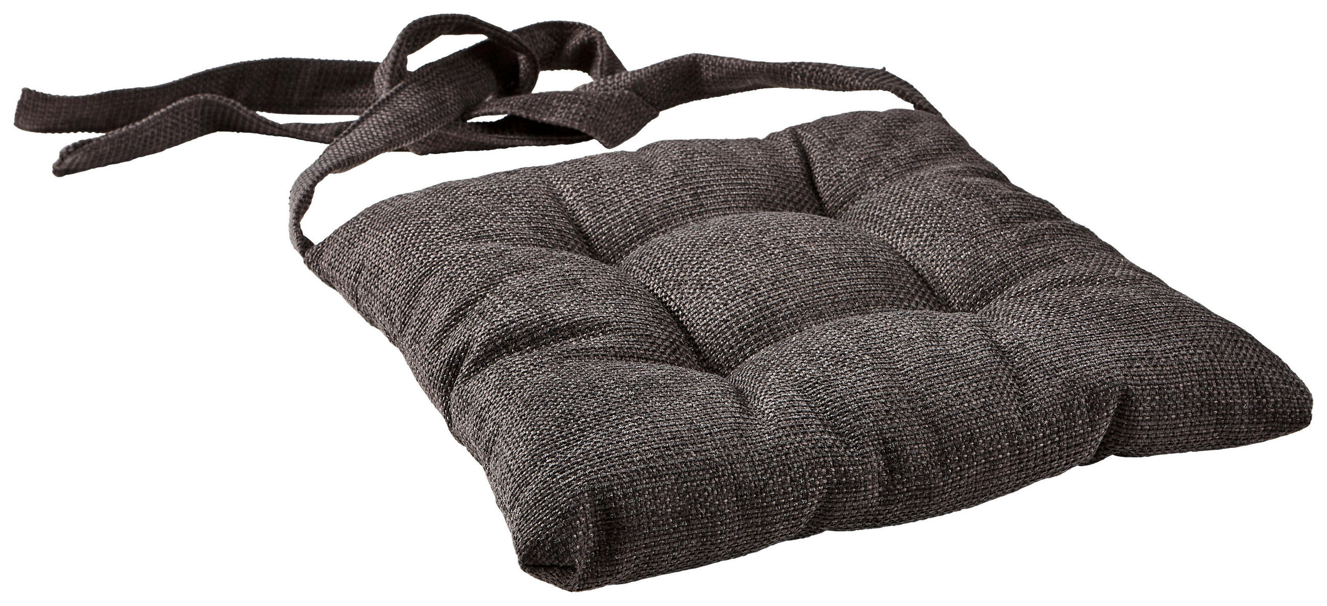 SITZKISSEN  - Anthrazit, Basics, Textil (47/7/45cm) - Novel