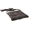 SITZKISSEN  - Anthrazit, Basics, Textil (47/7/45cm) - Novel