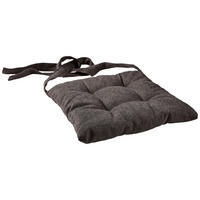 SITZKISSEN  - Anthrazit, Basics, Textil (47/7/45cm) - Novel