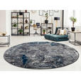 VINTAGE-TEPPICH 160 cm Timeline Quantum Grau, Petrol  - Petrol/Grau, Design, Textil (160cm) - Novel