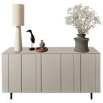 SIDEBOARD Perlmutt  180/85/45 cm  - Perlmutt/Schwarz, Design, Holzwerkstoff/Metall (180/85/45cm) - Johann Jakob