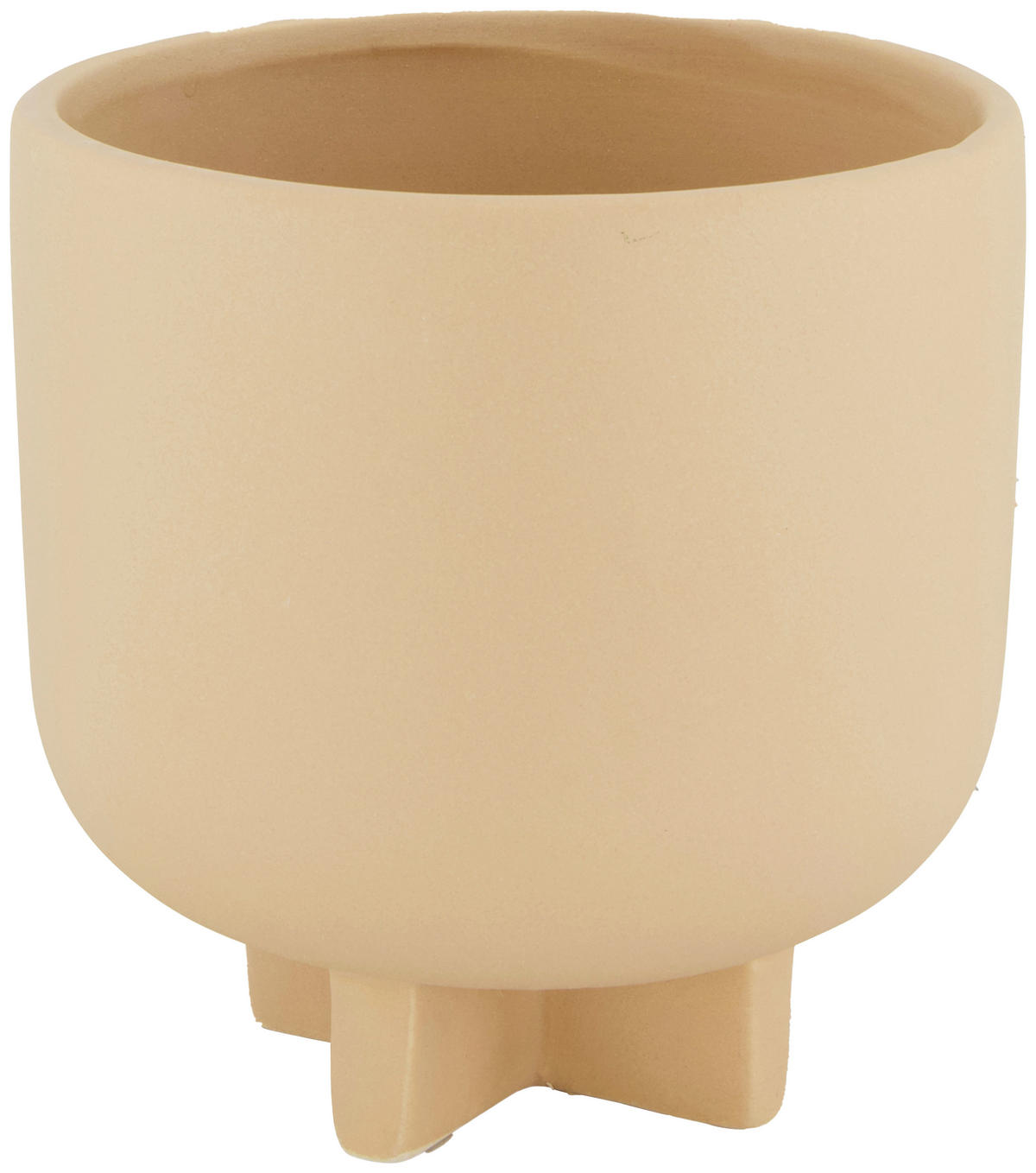 Dekovase / Übertopf  - Altrosa, Trend, Keramik (14,5/14,5cm)