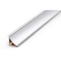 FALPROFIL - alumínium színű, Basics, műanyag/fém (500/4cm) - Carryhome