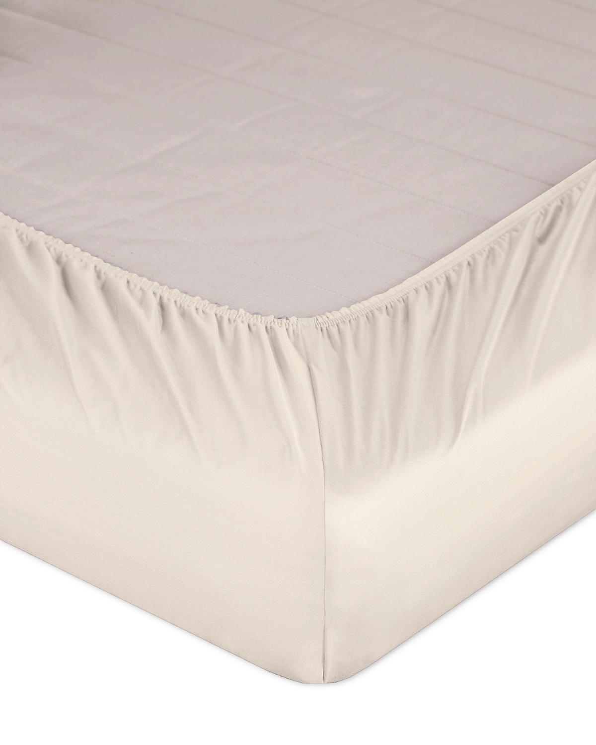 PLAHTA S GUMICOM 160/200 cm  Select  - boje alabastera, Basics, tekstil (160/200cm) - Curt Bauer