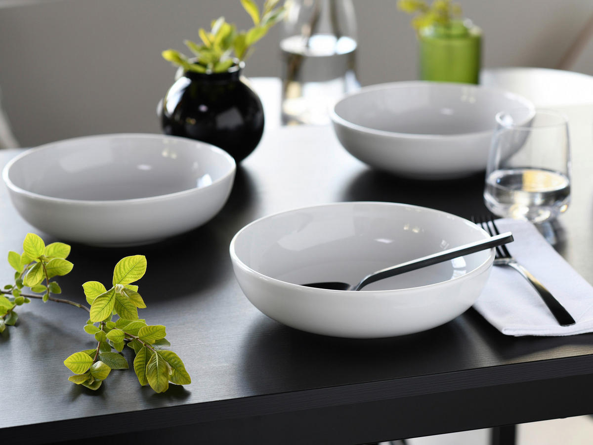 SKÅLSET 4 delar Allround   - vit, Design, keramik - Creatable