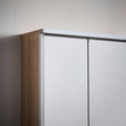 SPIEGELSCHRANK 90/65,6/15 cm  - Chromfarben/Eichefarben, Design, Glas/Holzwerkstoff (90/65,6/15cm) - Dieter Knoll