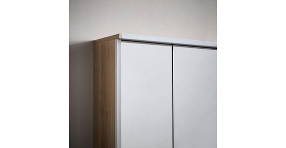 SPIEGELSCHRANK 90/65,6/15 cm  - Chromfarben/Eichefarben, Design, Glas/Holzwerkstoff (90/65,6/15cm) - Dieter Knoll