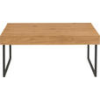 COUCHTISCH in Holz, Holzwerkstoff 100/65/42 cm  - Eichefarben/Schwarz, Design, Holz/Holzwerkstoff (100/65/42cm) - Carryhome