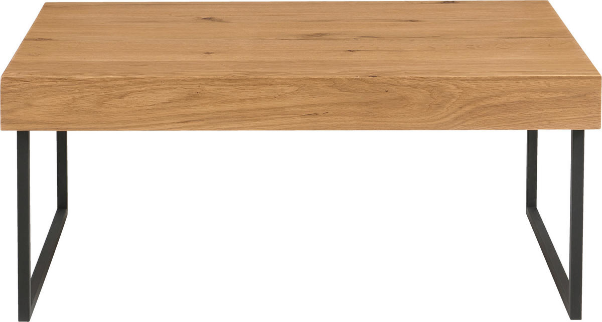 KONFERENČNÝ STOLÍK, čierna, farba duba, drevo, kompozitné drevo, 100/65/42 cm - čierna/farba duba, Design, drevo/kompozitné drevo (100/65/42cm) - Carryhome