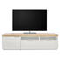 LOWBOARD 180/49,5/50 cm - Eichefarben/Alufarben, Design, Holzwerkstoff (180/49,5/50cm) - Xora LOWBOARD 180/49,5/50 cm - Eichefarben/Alufarben, Design, Holzwerkstoff (180/49,5/50cm) - Xora