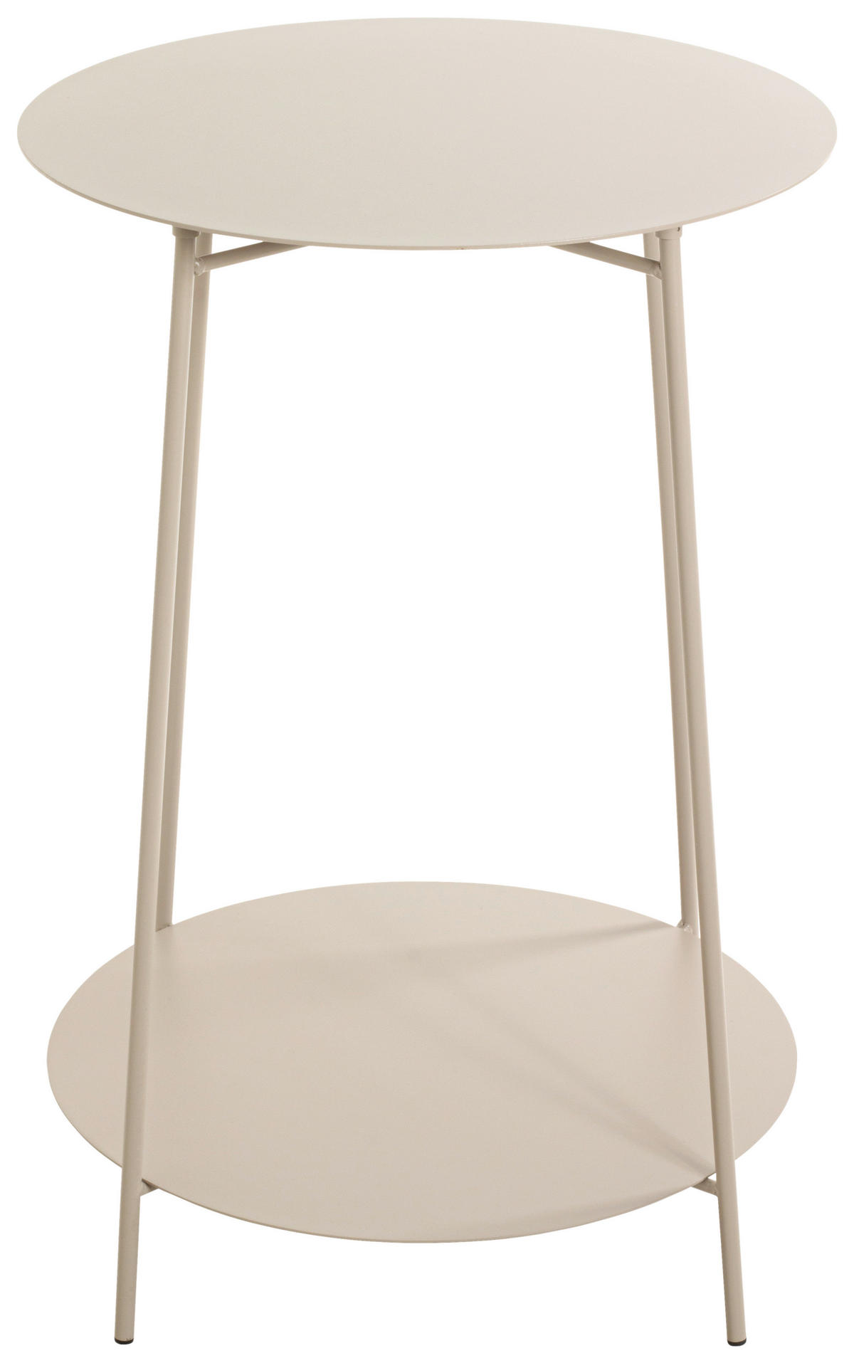 BEISTELLTISCH Kaschmir rund  - Kaschmir, Trend, Metall (45/60cm)