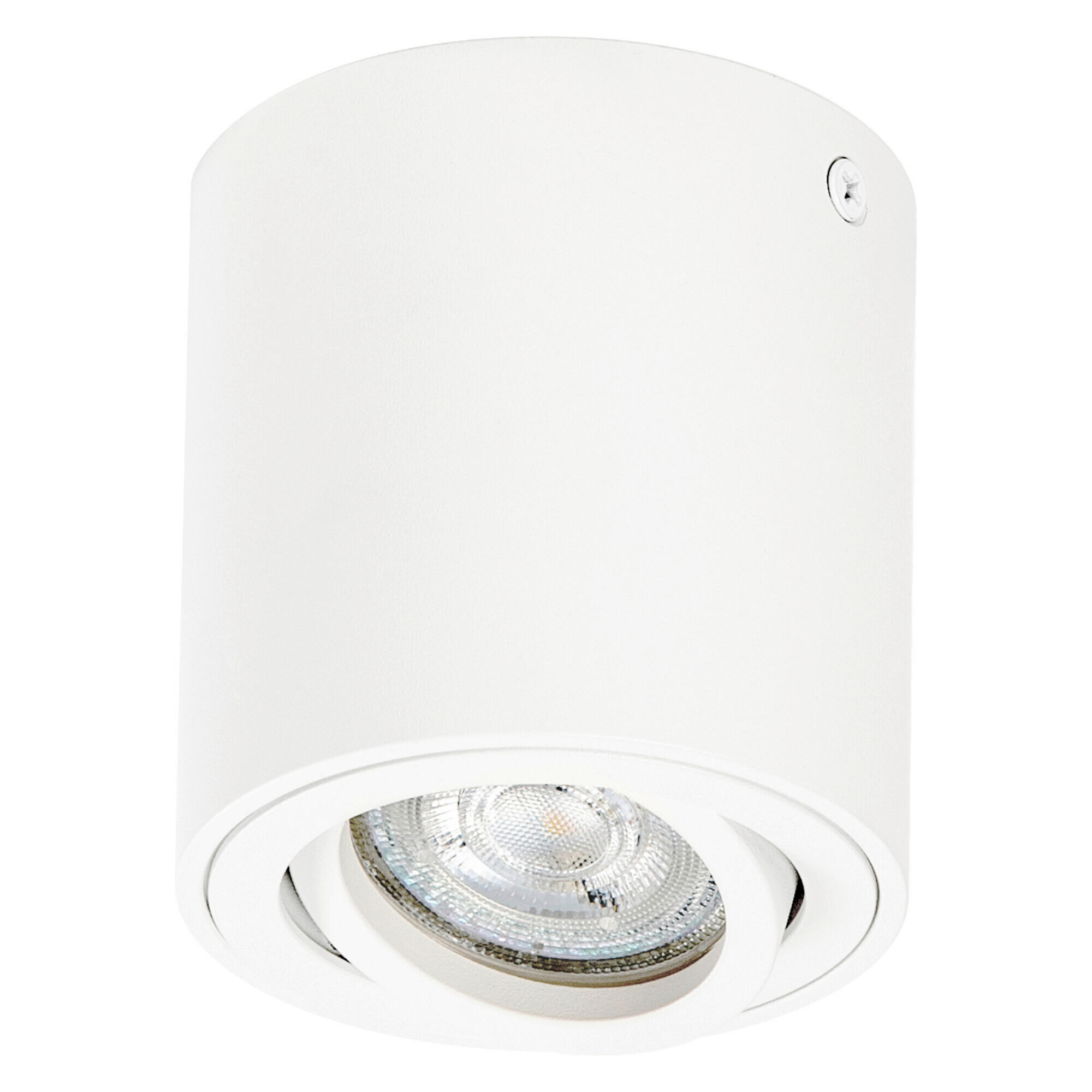 LED-DECKENLEUCHTE 8/9,5 cm   - Weiß, Basics, Metall (8/9,5cm) - Osram