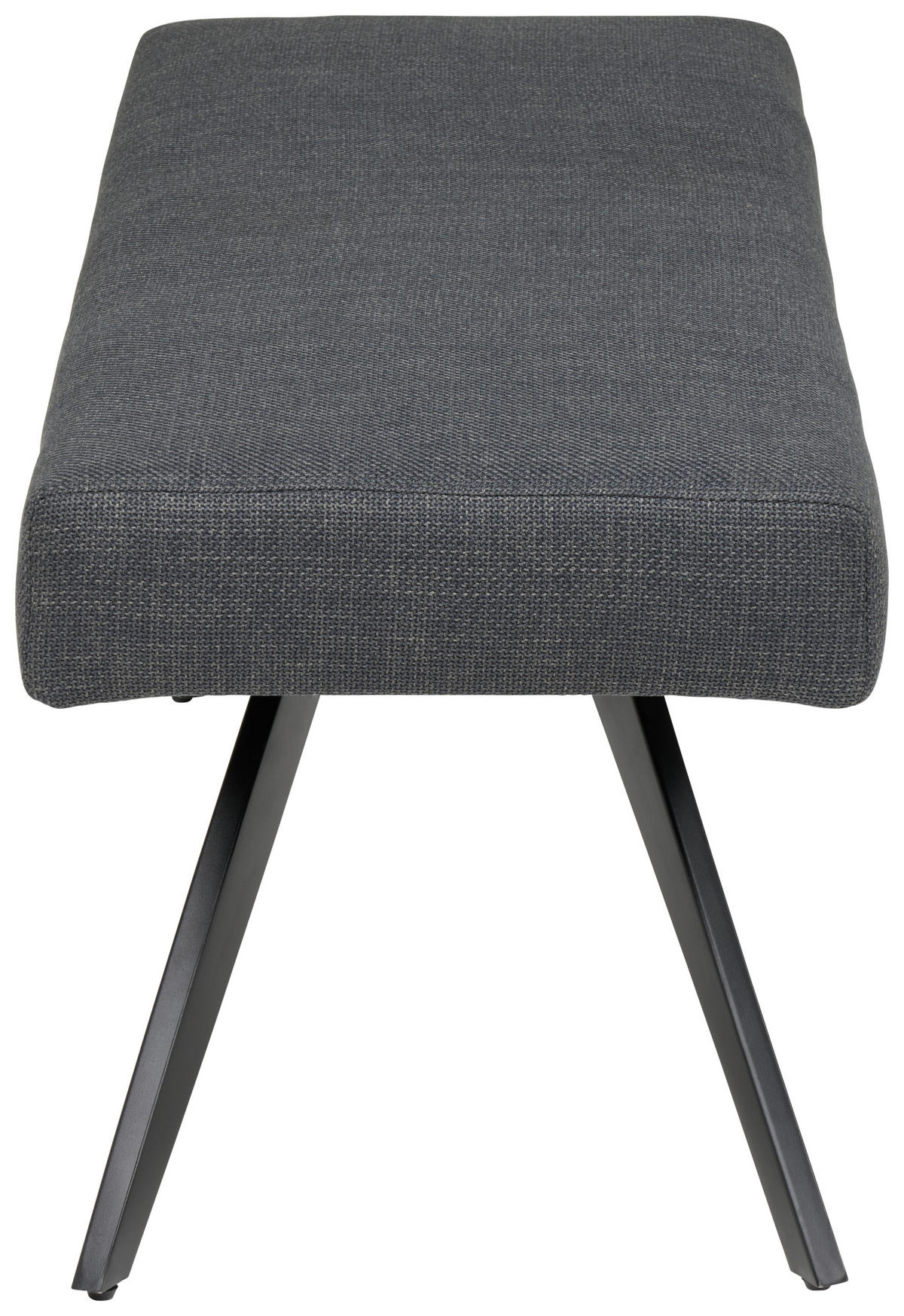 SITZBANK métal, textile gris foncé  - noir/gris foncé, Konventionell, métal/textile (140/49/47cm) - MID.YOU