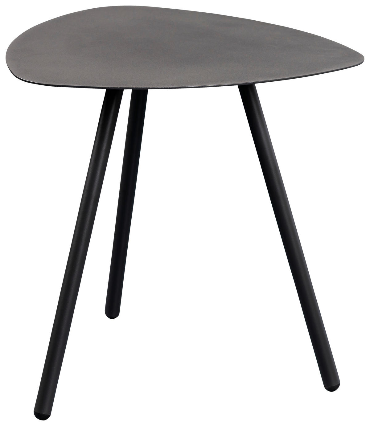 BEISTELLTISCH in Metall 50/50/50 cm  - Anthrazit, Design, Metall (50/50/50cm) - Xora