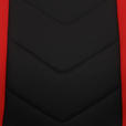 GAMINGSTUHL  in Mikrofaser Rot, Schwarz  - Rot/Schwarz, Design, Kunststoff/Textil (65,5/110-120/69cm) - Xora