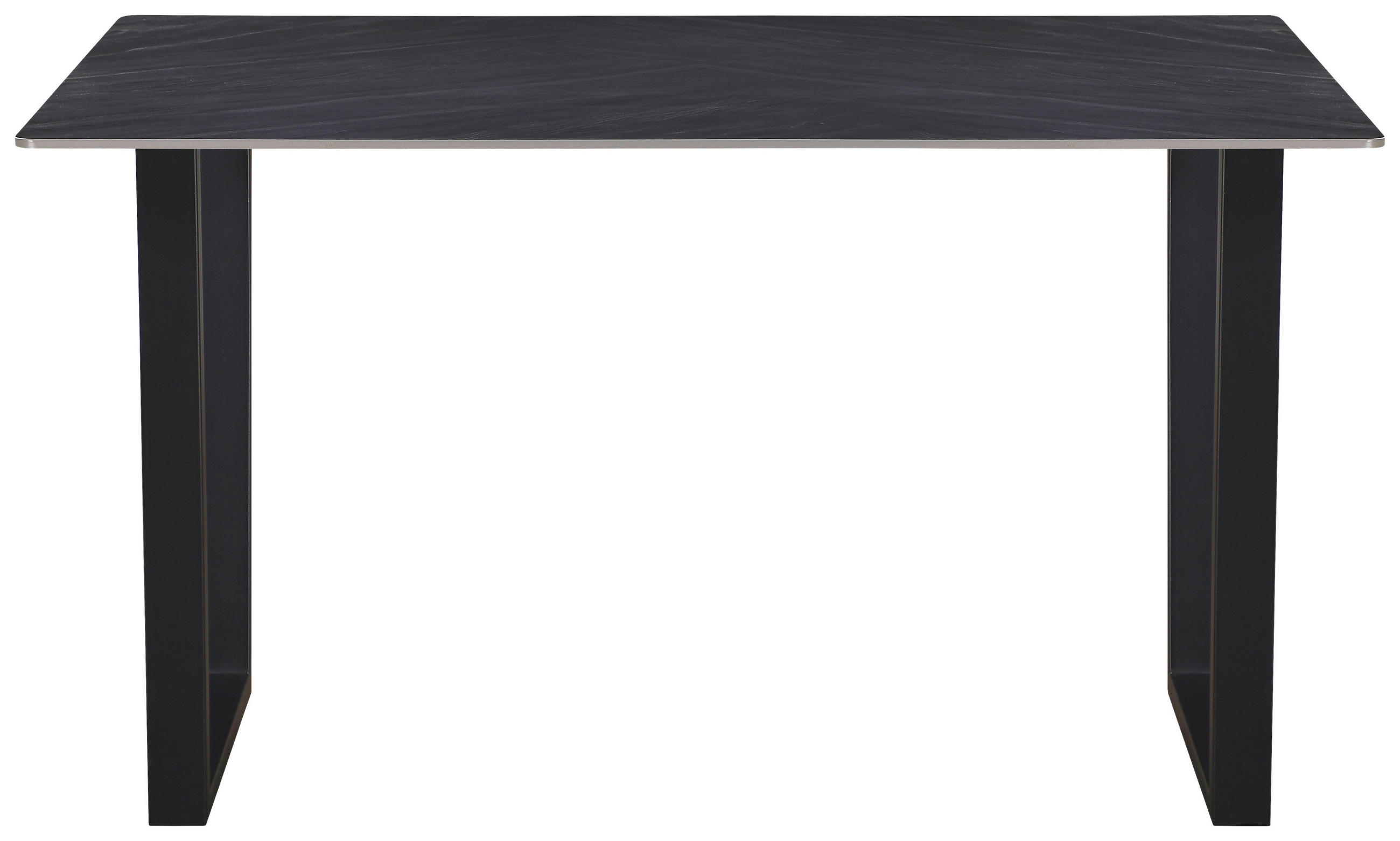 ESSTISCH rechteckig Anthrazit  - Anthrazit/Schwarz, KONVENTIONELL, Stein/Metall (140/76/90cm) - MID.YOU