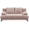 SCHLAFSOFA Cord Rosa  - Schwarz/Rosa, KONVENTIONELL, Kunststoff/Textil (211/96/105cm) - Carryhome