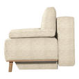 BOXSPRINGSOFA Carla  mit Stoffauswahl, Rücken echt Beige  - Beige, Design, Holz/Textil (203/97/107cm) - Dieter Knoll