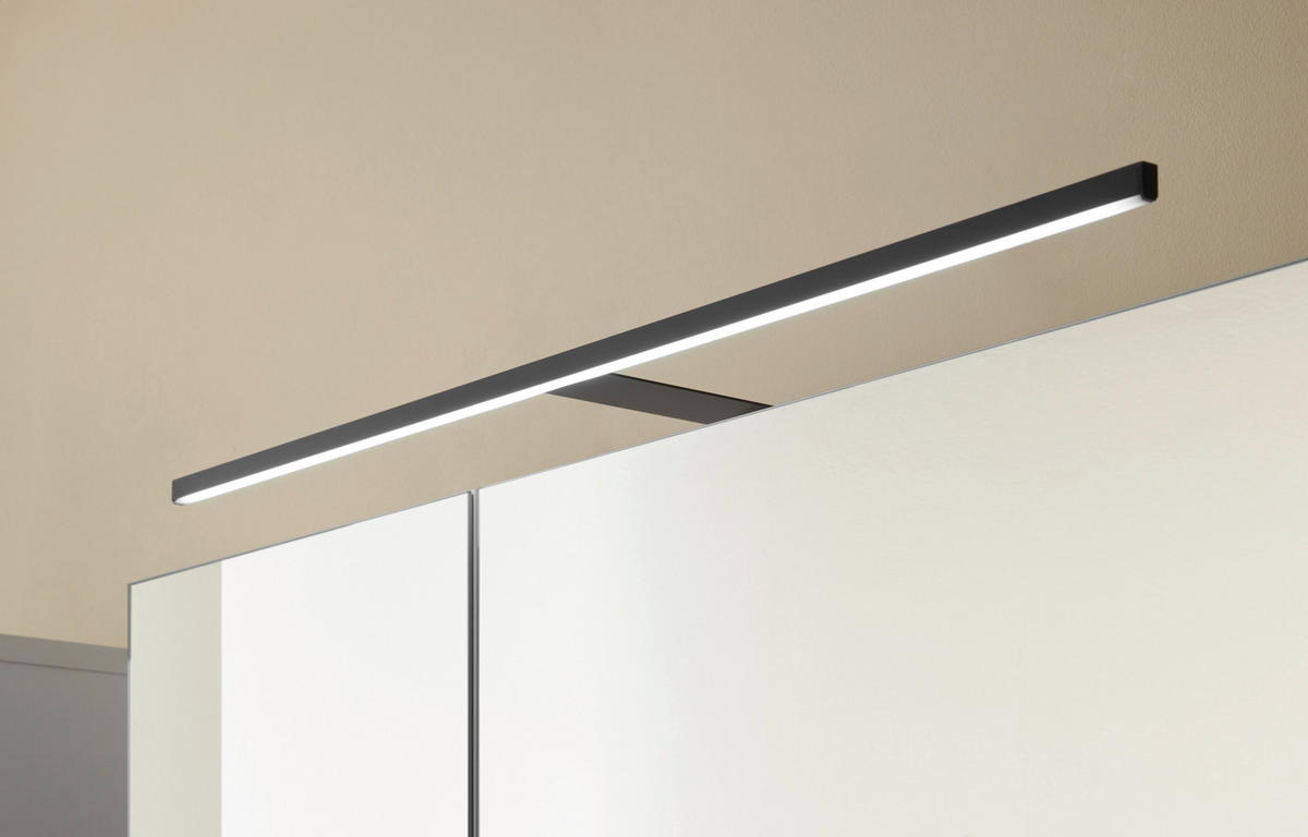 SPIEGELSCHRANK 80/75/22 cm  - Weiß, KONVENTIONELL, Glas/Holzwerkstoff (80/75/22cm) - home24