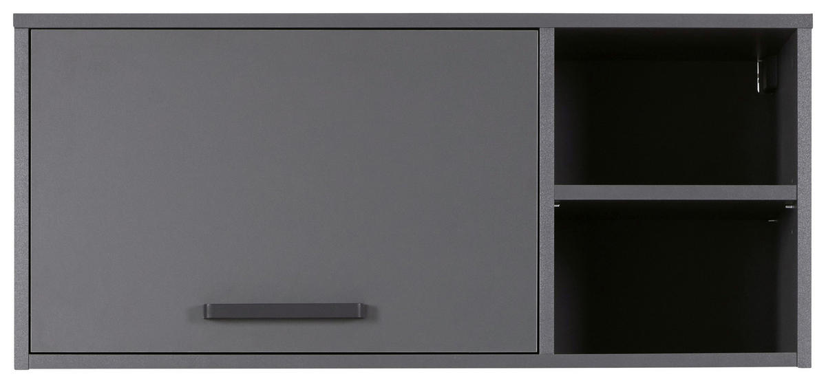 HAUSWIRTSCHAFTSRAUM 99/208/68 cm  in Anthrazit  - Anthrazit, MODERN, Holzwerkstoff (99/208/68cm) - home24