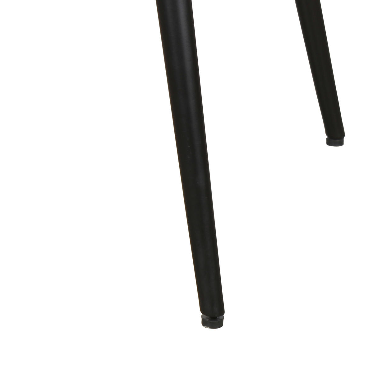 COUCHTISCH Akazie vollmassiv rund Akaziefarben  - Schwarz/Akaziefarben, Design, Holz/Metall (75/47,5cm) - Livetastic