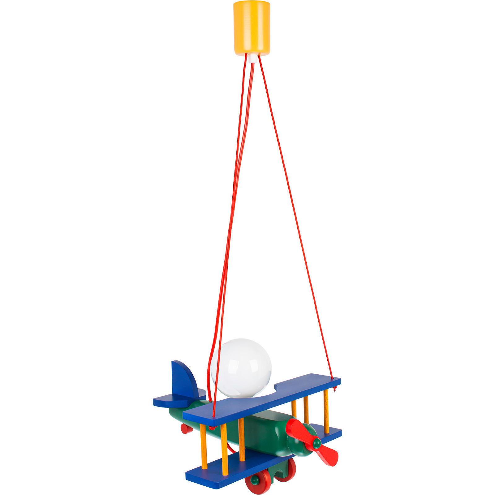 KINDERHÄNGELEUCHTE 29/31/75 cm   - Multicolor, Basics, Holz (29/31/75cm)