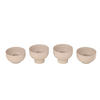 KERZENHALTER-SET - Beige, KONVENTIONELL, Metall (8/4,5cm) - Blomus