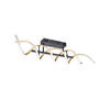 LED-DECKENLEUCHTE 90/14,5/20,5 cm   - Messingfarben/Alufarben, Design (90/14,5/20,5cm) - Trio Leuchten