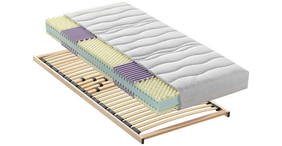 MATRATZENSET 90/200 cm  - KONVENTIONELL, Holz (90/200cm) - Sleeptex