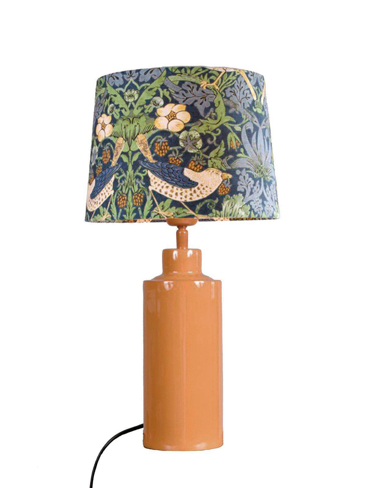 TISCHLEUCHTE 40/48 cm   - Orange/Grün, LIFESTYLE, Metall (40/48cm)