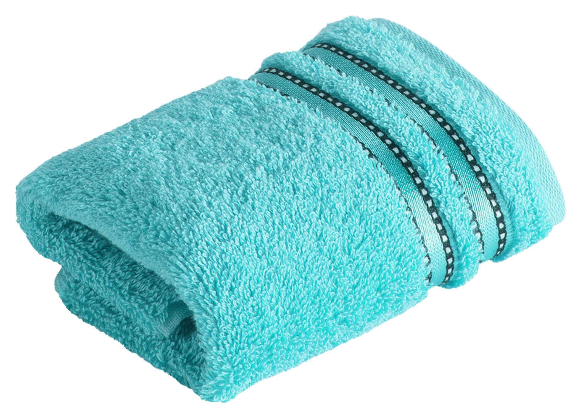 SEIFTUCH Cult de Luxe Blau 30/30 cm  - Blau, Basics, Textil (30/30cm) - Vossen