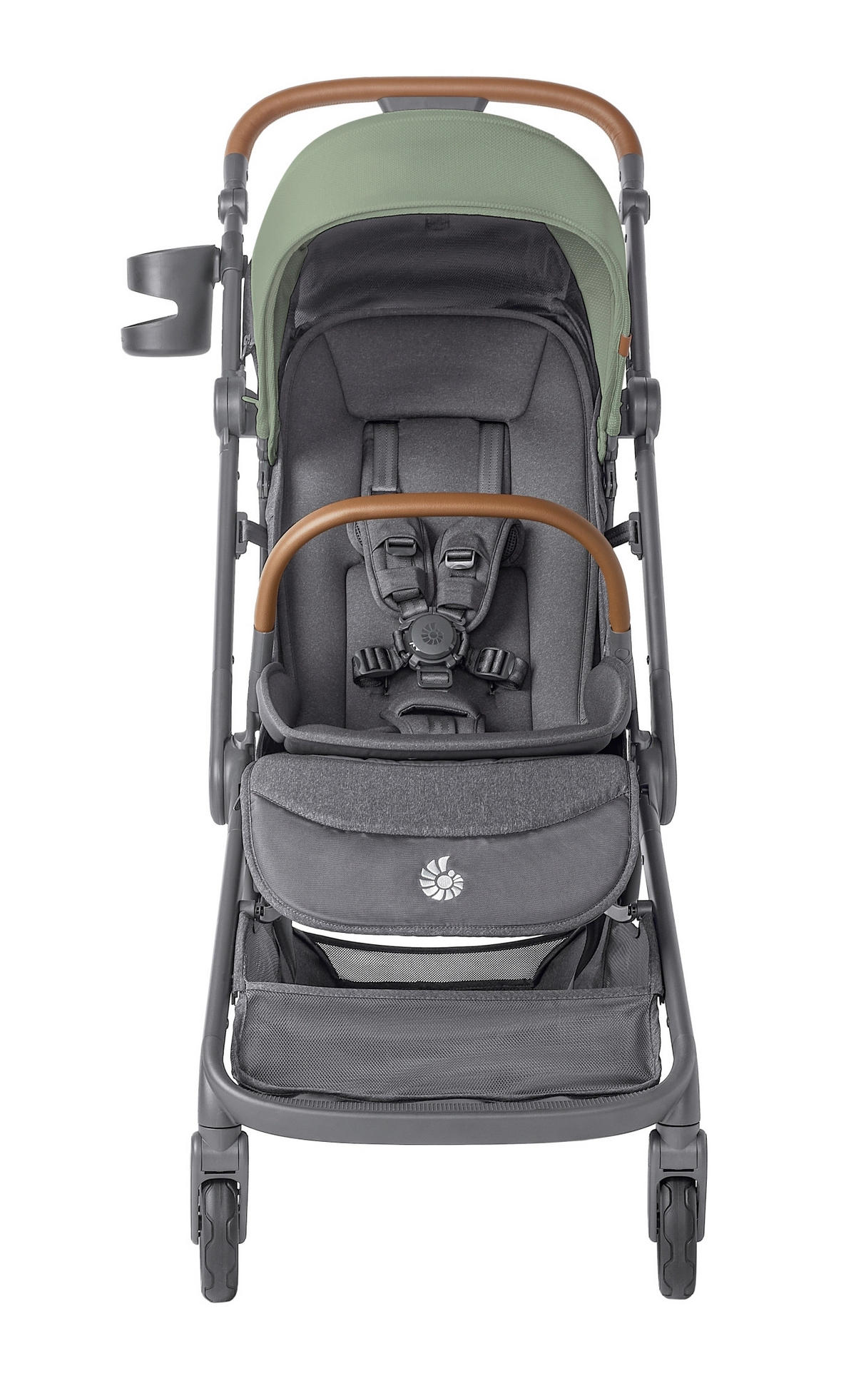 KIŠOBRAN KOLICA  METRO 3 DELUXE  - svetlozelena, Osnovno, metal/tekstil (23/44/56cm) - Ergo Baby