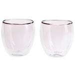 KAFFEEGLAS - Rosa, KONVENTIONELL, Glas (8,8/8,9cm) - Novel