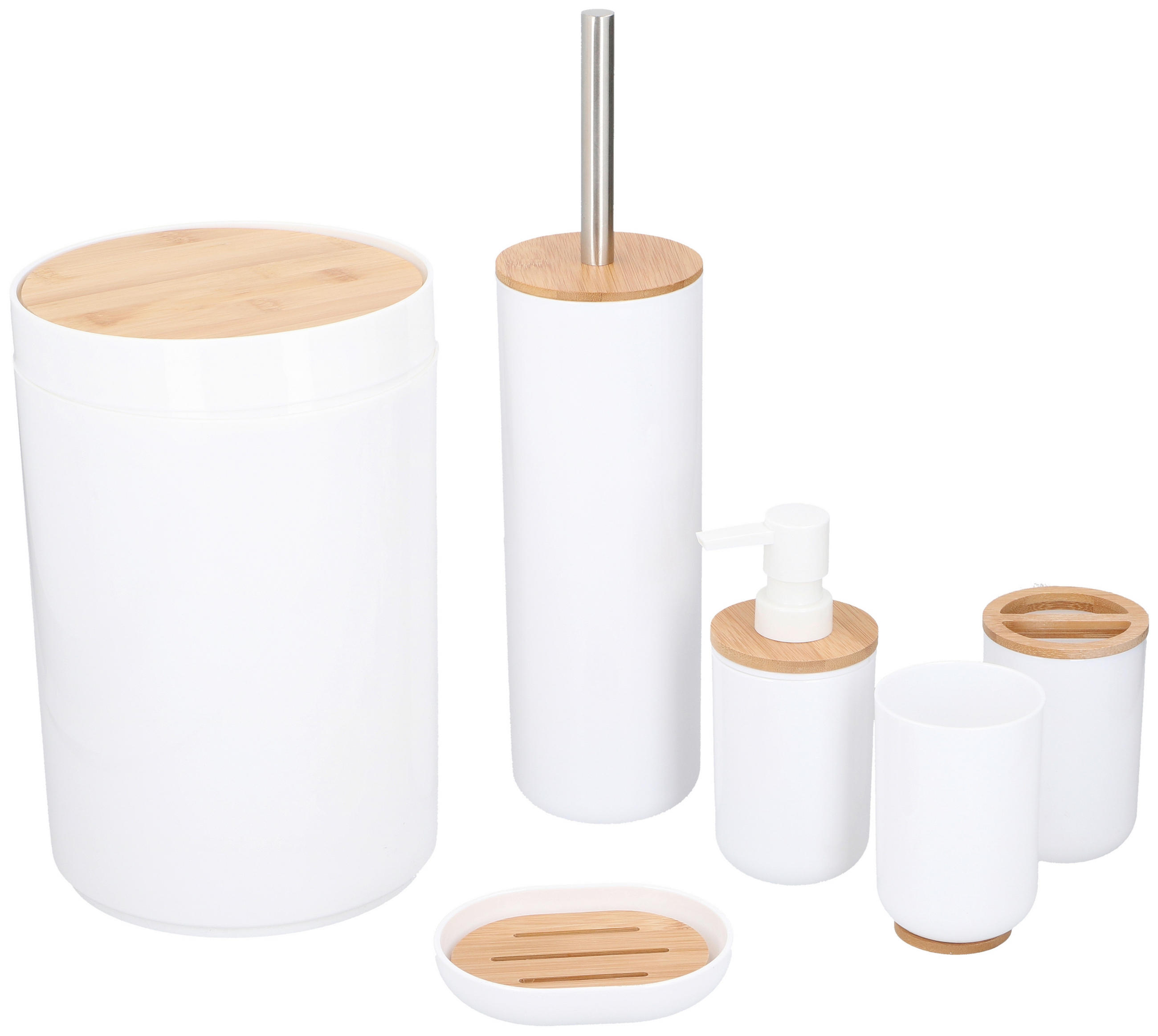 Alpina 6287 Bad-Accessoire-Set Weiß