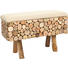 HOCKER in Holz, Textil Braun - Braun, LIFESTYLE, Holz/Textil (62/23/39cm) - Ambia Home HOCKER in Holz, Textil Braun - Braun, LIFESTYLE, Holz/Textil (62/23/39cm) - Ambia Home