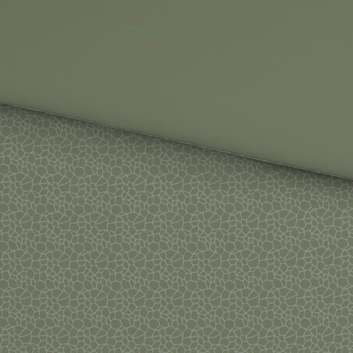 BETTWÄSCHE 2-teilig Mikrofaser 135/200 cm  - Salbeigrün, Design, Textil (135/200cm) - Esposa