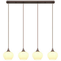 HÄNGELEUCHTE 100/18/120 cm  - Opal/Schwarz, KONVENTIONELL, Glas/Textil (100/18/120cm) - Globo