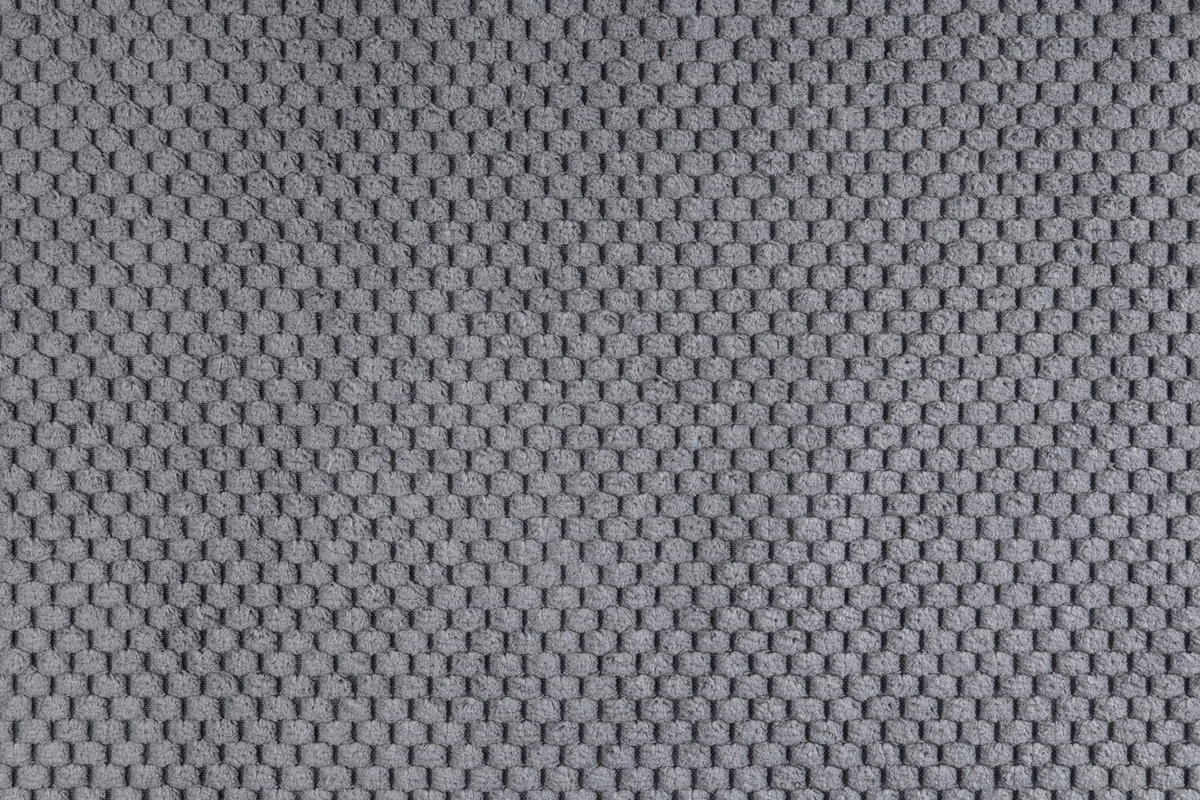 SCHLAFSOFA  mit Liegefunktion, Schlafen auf Sitzhöhe, Rücken echt Chenille Grau  - Schwarz/Grau, KONVENTIONELL, Kunststoff/Textil (222/90/100cm) - Carryhome