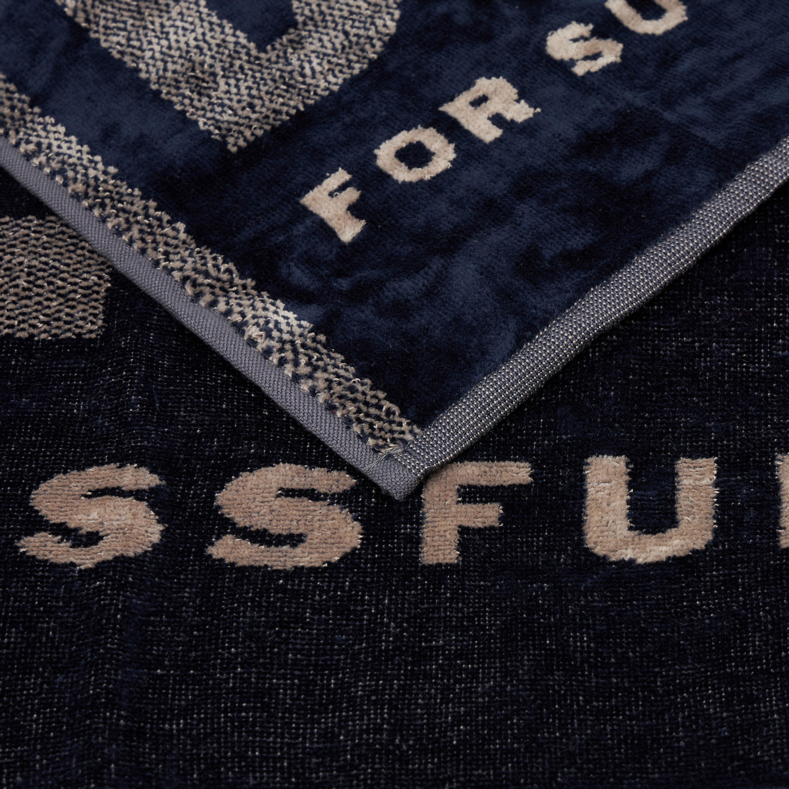 HANDTUCH SMILE Blau - Blau, Basics, Textil (60/100cm) - Diesel