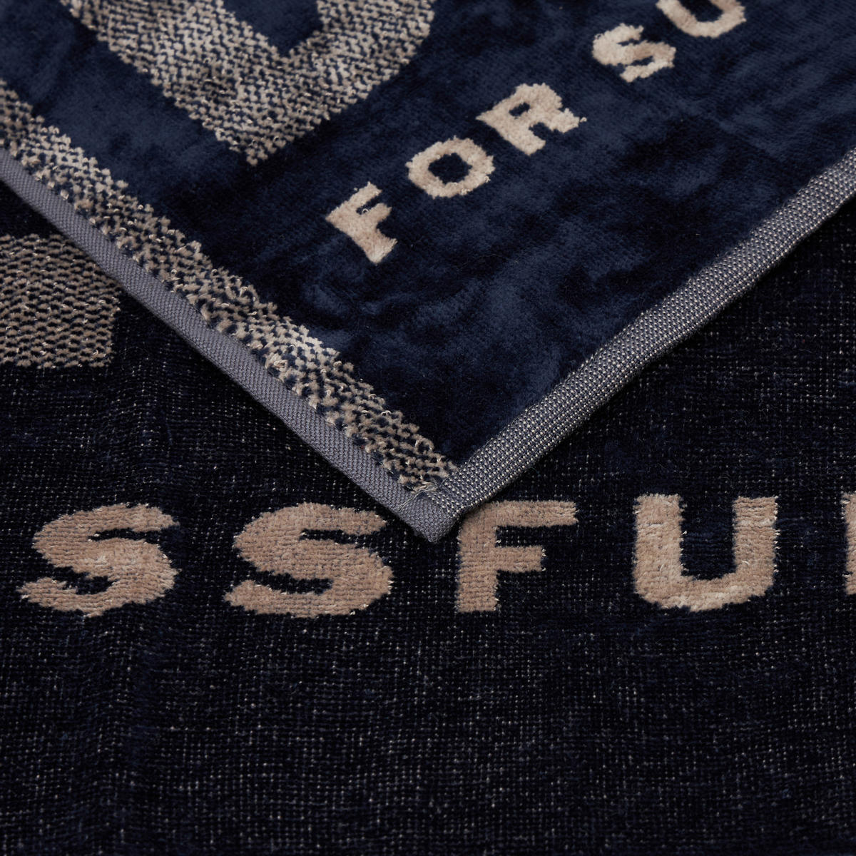 HANDTUCH SMILE Blau  - Blau, Basics, Textil (60/100cm) - Diesel