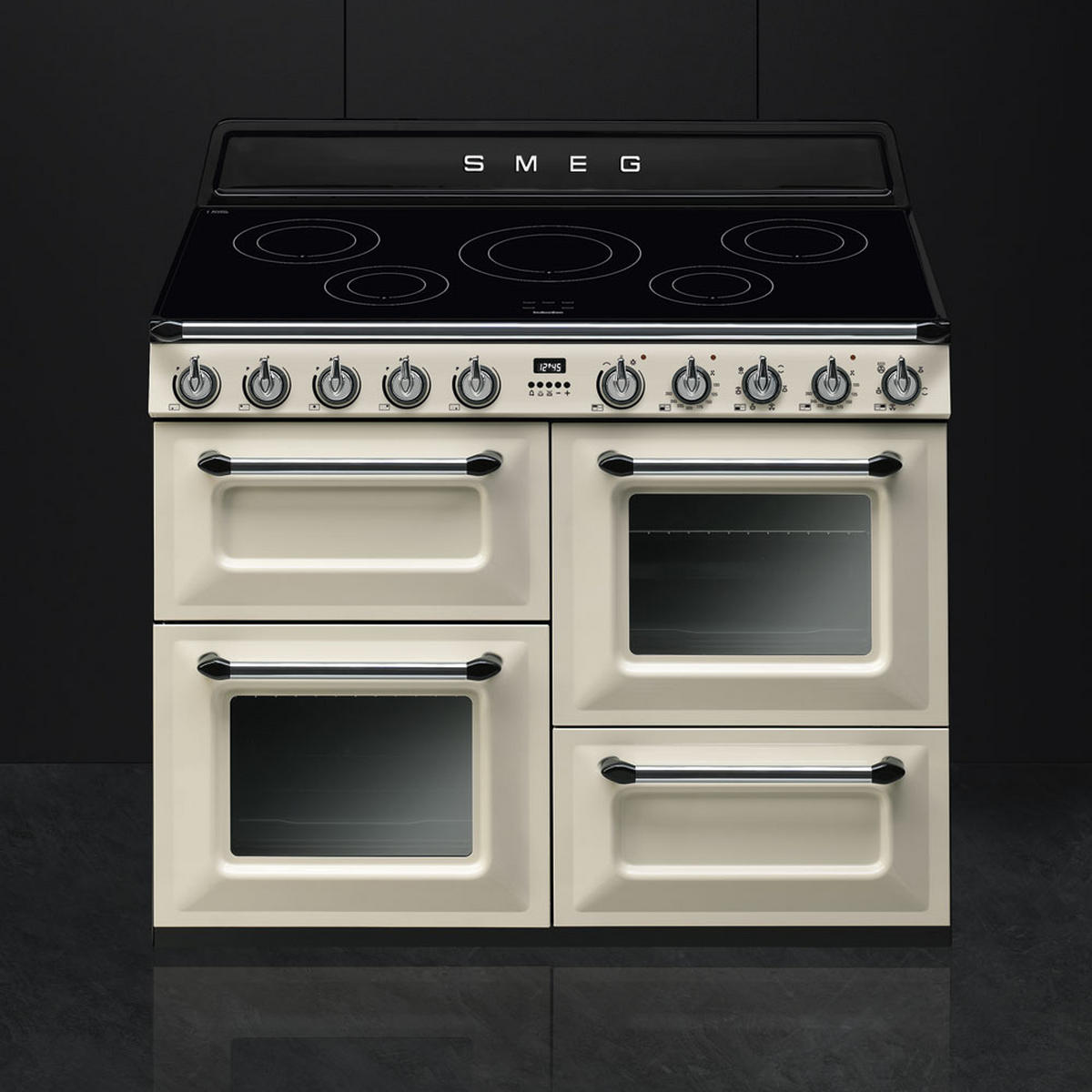 HERD TR4110IP  - Creme, Basics, Glas/Metall (110/90/60cm) - SMEG
