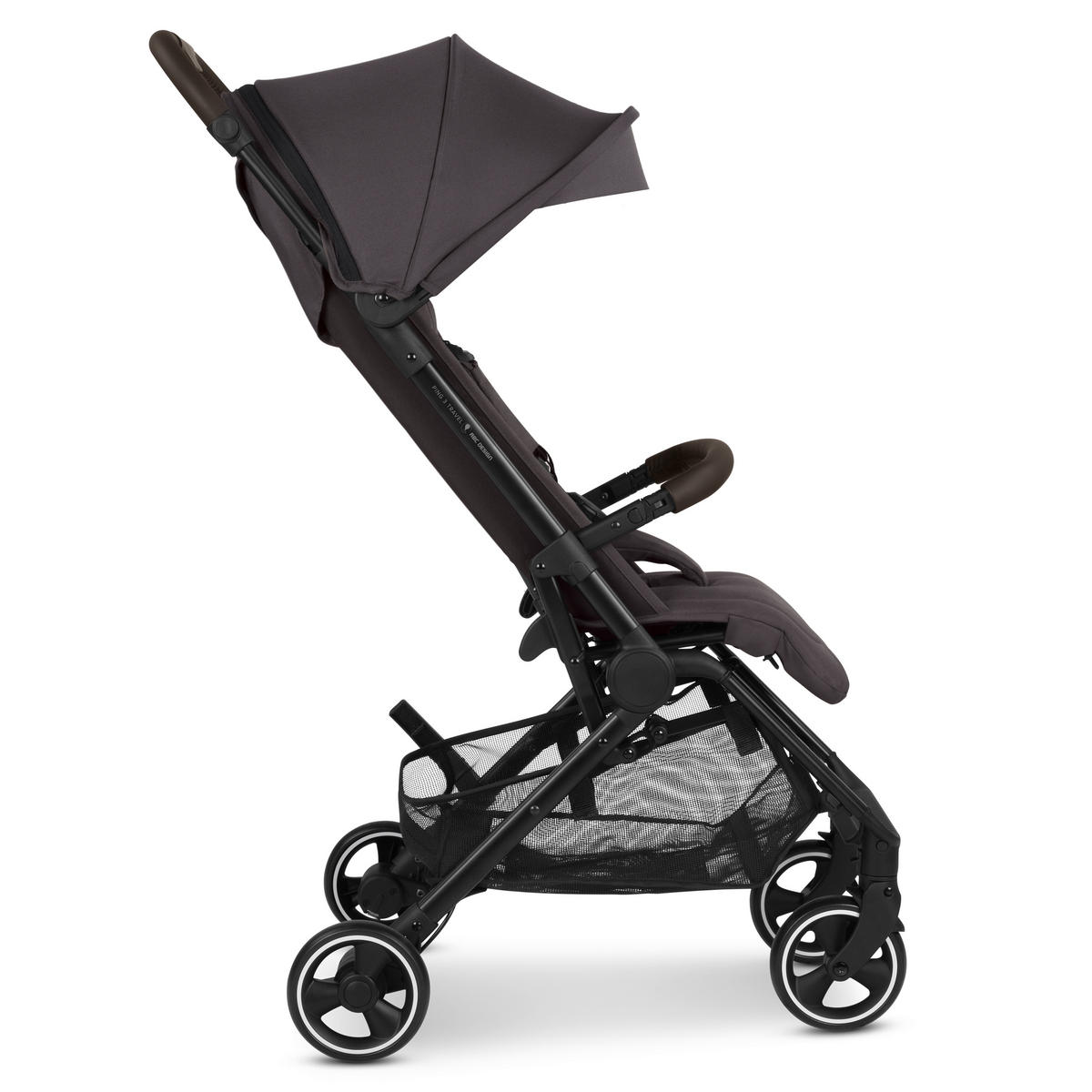 BUGGY Ping 3 Travel  - Dunkelgrau/Schwarz, Basics, Textil/Metall (51/107/81cm) - ABC Design