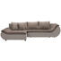 WOHNLANDSCHAFT in Textil Braun - Schwarz/Braun, Design, Kunststoff/Textil (185/310cm) - Carryhome WOHNLANDSCHAFT in Textil Braun - Schwarz/Braun, Design, Kunststoff/Textil (185/310cm) - Carryhome