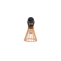 VÄGGLAMPA 20/24/35,5 cm   - svart/naturfärgad, Natur, metall/trä (20/24/35,5cm)