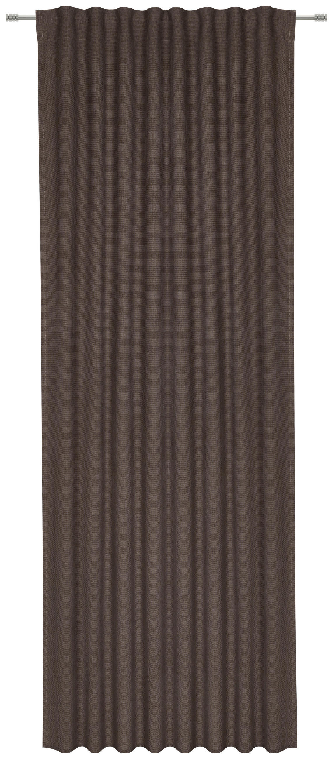 FERTIGVORHANG  Verdunkelung  135/245 cm   - Mokka, KONVENTIONELL, Textil (135/245cm) - Dieter Knoll