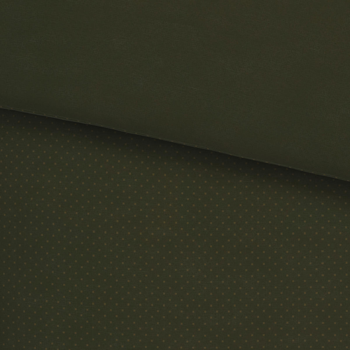 BETTWÄSCHE PUNTO Makosatin 135/200 cm  - Grün, Basics, Textil (135/200cm) - Novel